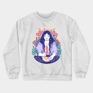 Eir healer goddess Crewneck Sweatshirt